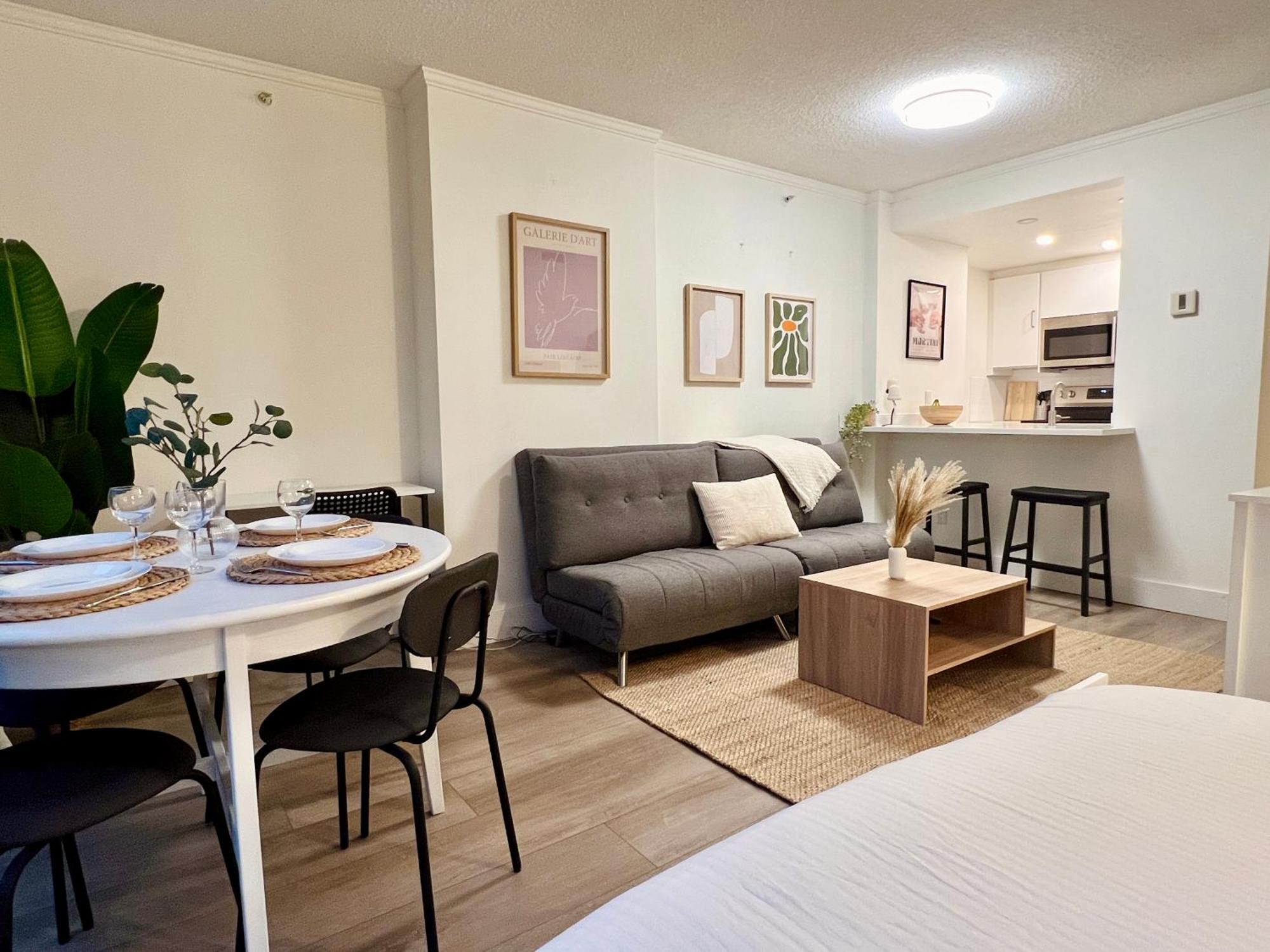 Apartamento Stunning Skyline Views In A Cozy And Stylish Abode Vancouver Exterior foto